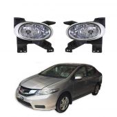 Honda City Fog Lamps Chrome - Model 2008-2014 - HD